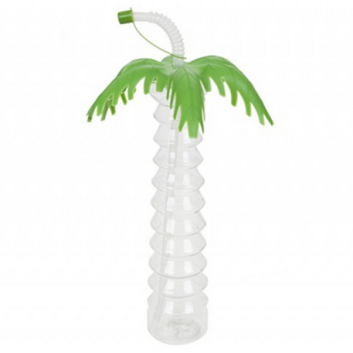 Tropical Palm Tree Drinking Cup (520ml)