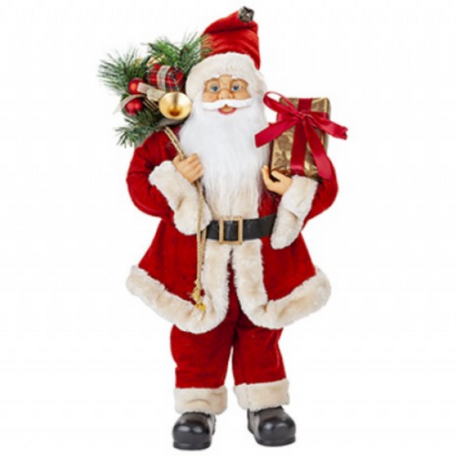 Luxury Standing Red Santa (60cm) 