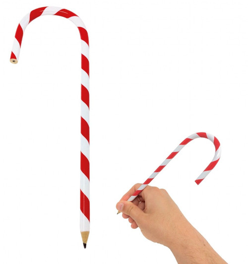Candy Cane Red and White Pencil (20cm) Candy Cane Red and White Pencil (20cm)