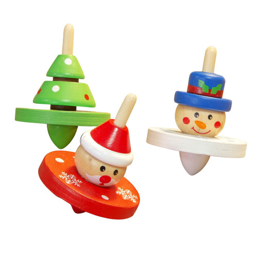 Christmas Spinning Tops (Assorted)
