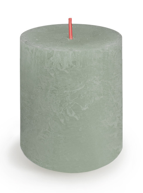Jade Green Bolsius Rustic Shine Candle (80 x 68mm)