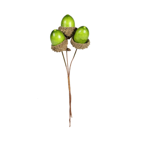 Green Acorn Pick (H11.5cm) Green Acorn Pick (H11.5cm)