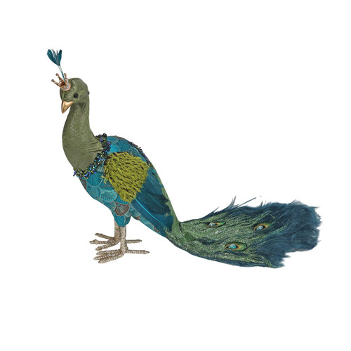 Decorative Peacock H47cm