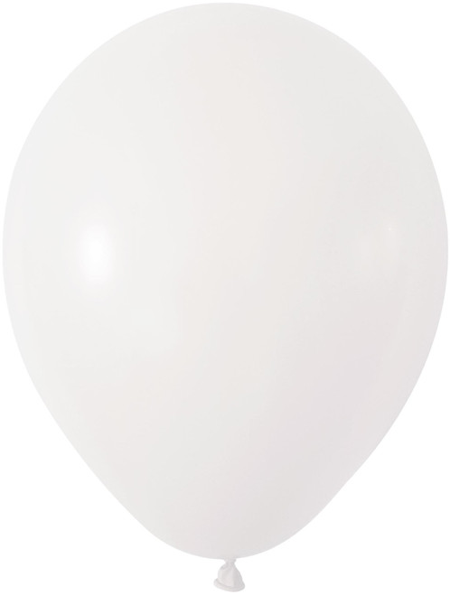 White Latex Balloon - 12 inch (Pk 100)