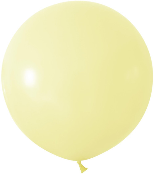 Vanilla Jumbo Latex Balloon - 24 inch (Pk 3) Vanilla Jumbo Latex Balloon - 24 inch (Pk 3)