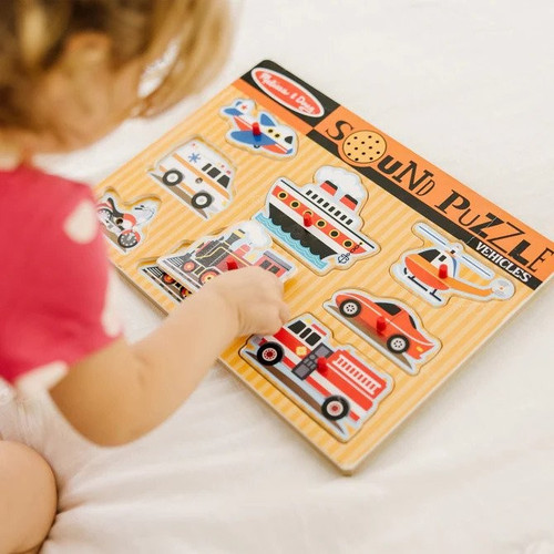 Vehicles Sound Puzzle by Melissa and Doug