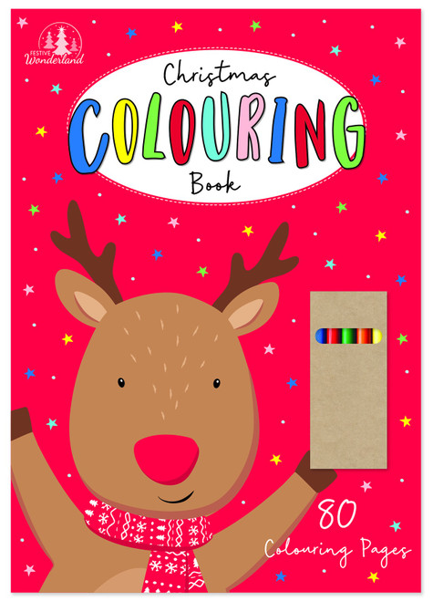 Christmas Colouring Book (80 pages) 