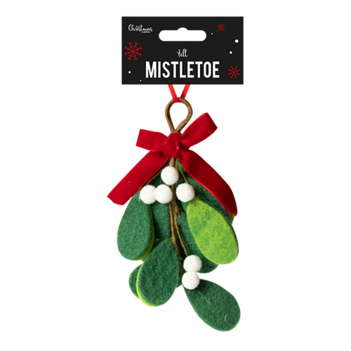 Mistletoe Felt Decoration (16cm) Mistletoe Felt Decoration (16cm)