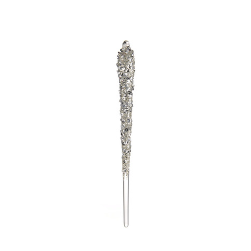 Glass Icicle Hanging Decoration (16.5cm) 