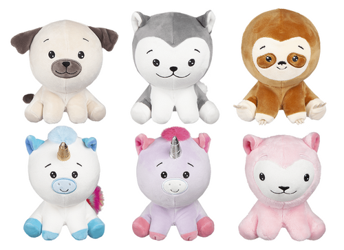 6 inch Squishimi Soft Toy (Assorted) 