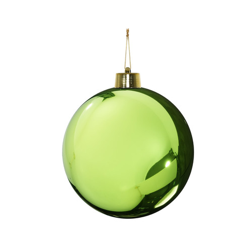 Green Shiny Shatterproof Bauble (15cm)