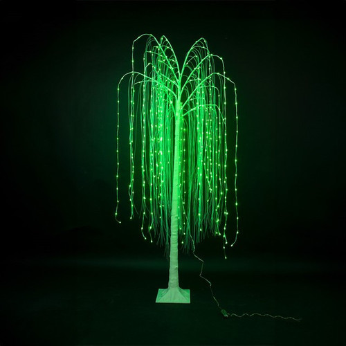Green Colour Changing Willow Tree with 320 LED (2.1m)