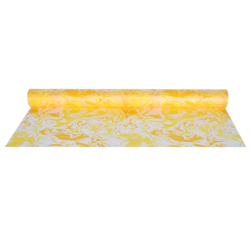 Frosted Marble Film (Yellow and Orange) 