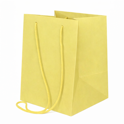 19x25cm Sage Cream Hand Tie Bag (10/100)