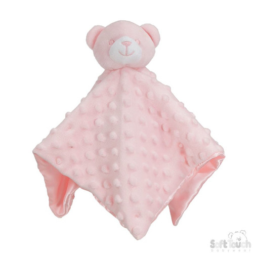 Pink Bubble Bear Comforter