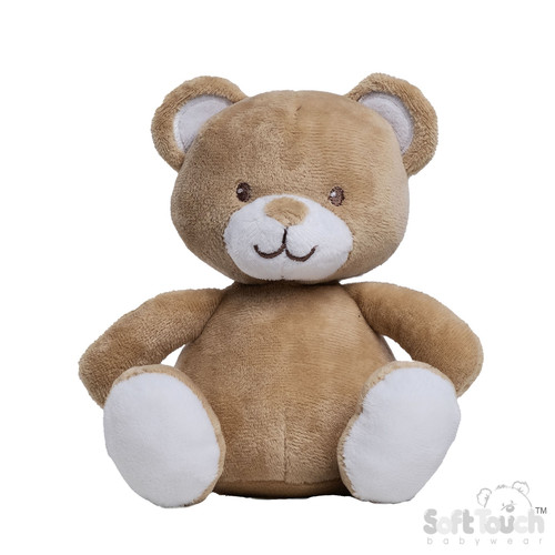 Brown Eco Recycled Bear Soft Toy 