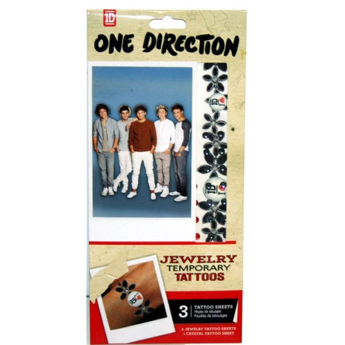 One Direction 3 X Jewellery Tattoos By Atoz Toys