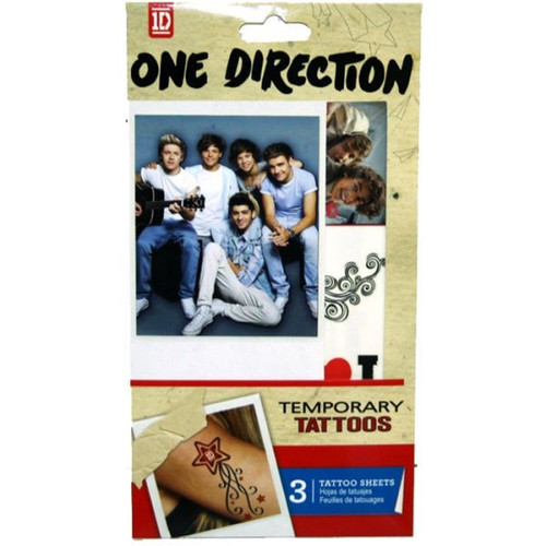 One Direction 3 Tattoos By Atoz Toys