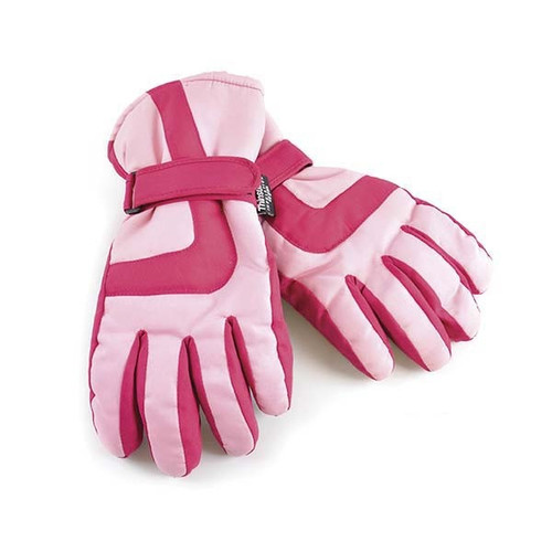 Pink Girls Thinsulate Ski Gloves