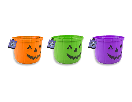 Halloween Pumpkin Bucket (Assorted) Halloween Pumpkin Bucket (Assorted)