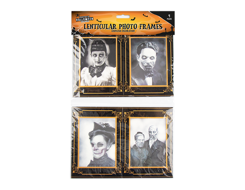 Lenticular Horror Photo Frames (4 Pack) (Assorted Designs)