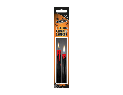 Halloween Bleeding Tapered Candles (2 Pack) Halloween Bleeding Tapered Candles (2 Pack)