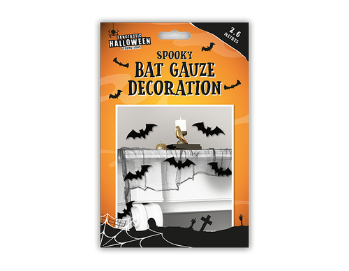 Spooky Bat Gauze Decoration Spooky Bat Gauze Decoration