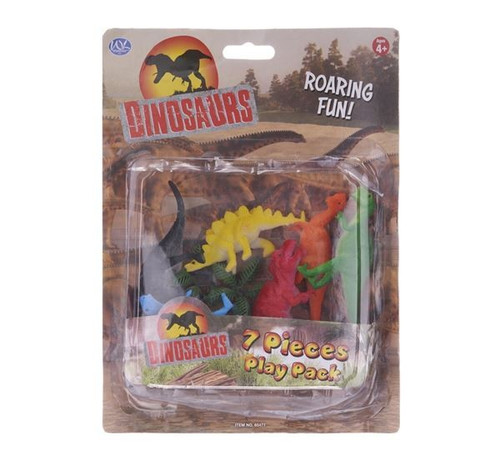 Dinosaur Play Pack (7 Pieces) (Assorted Designs)