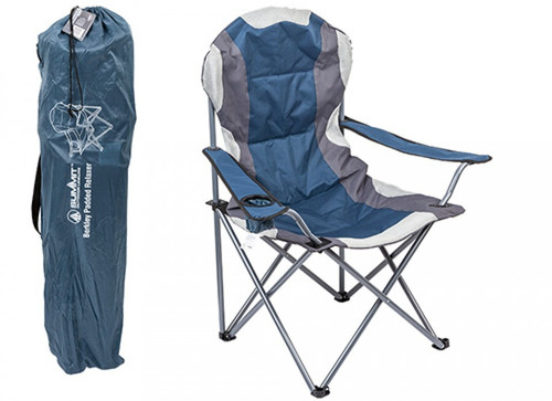 Summit Berkley Padded Relaxer High Back Chair - Indigo Blue