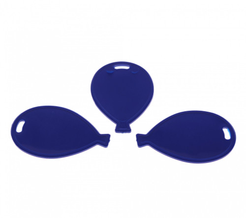 Primary Blue Balloon Shape Weights (x50) (20)