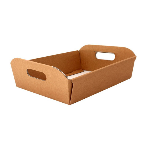 Natural Kraft  Hamper Box  (34.5x26x10.5cm)