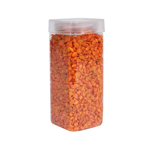 4-6mm Orange Pebbles in Square Jar (900gr)