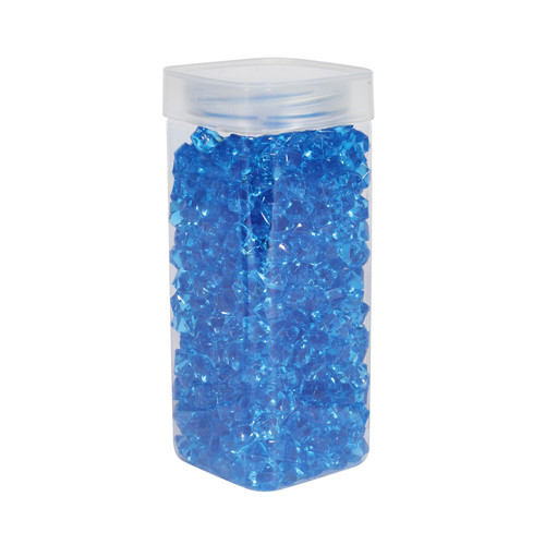 Small Blue Acrylic Stone in Square Jar (320gr) Small Blue Acrylic Stone in Square Jar (320gr)