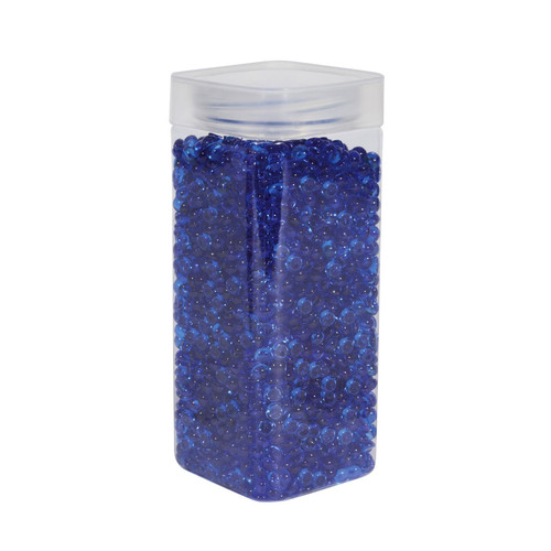 7mm Plastic Dark Blue Beads (330gr) 7mm Plastic Dark Blue Beads (330gr)