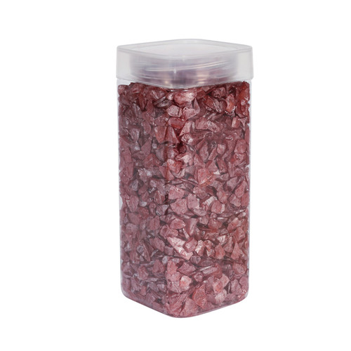 5-8mm Pearlised Red Glass Pebbles (750gr) 5-8mm Pearlised Red Glass Pebbles (750gr)