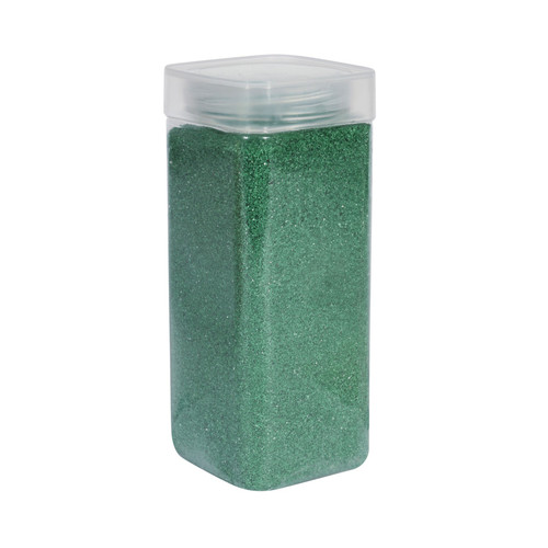 Dark Green Sand in Square Jar (800gr)