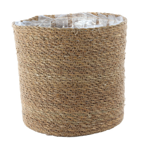 Seagrass Basket with Liner (20cm x 20cm)