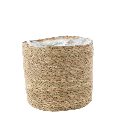 Seagrass Basket with Liner (16cm x 17cm)
