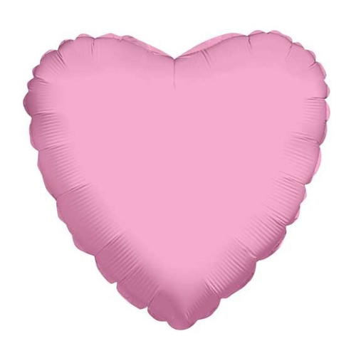 Inflated Baby Pink Heart Balloon with Cup and Stick (9 inch) Inflated Baby Pink Heart Balloon with Cup and Stick (9 inch)