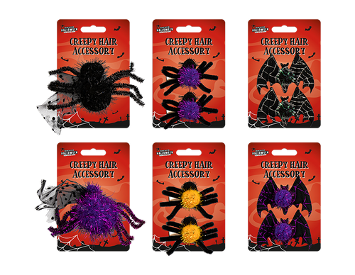Halloween Creepy Hair Accessory (Assorted Designs) Halloween Creepy Hair Accessory (Assorted Designs)