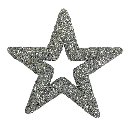 Glitter Star Hanging Decoration (22cm) Glitter Star Hanging Decoration (22cm)