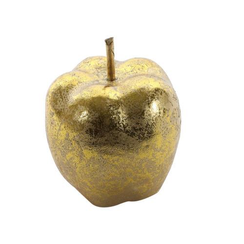 Gold Metallic Apple Hanging Decoration Gold Metallic Apple Hanging Decoration
