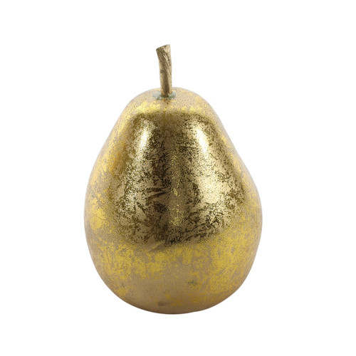 Gold Metallic Pear Hanging Decoration Gold Metallic Pear Hanging Decoration