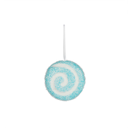 Turquoise Swirl Hanging Decoration (10cm) Turquoise Swirl Hanging Decoration (10cm)