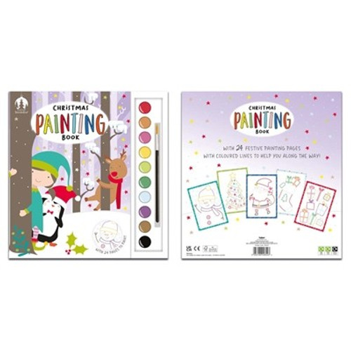 Christmas Colouring Book & Paint Set Christmas Colouring Book & Paint Set