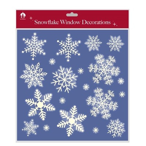 Snowflake Window Stickers Snowflake Window Stickers