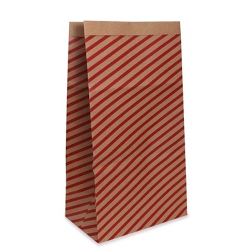 Kraft Red Stripe Superjumbo Sack Kraft Red Stripe Superjumbo Sack