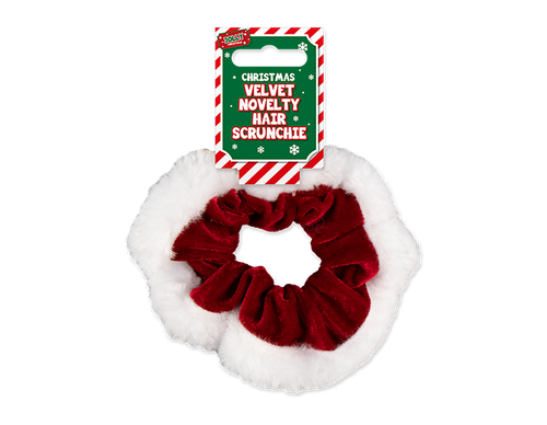 Velvet Christmas Hair Scrunchie Velvet Christmas Hair Scrunchie