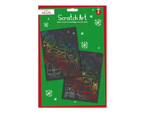 Christmas Scratch Art Christmas Scratch Art