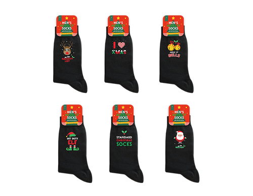 Mens Novelty Christmas Socks